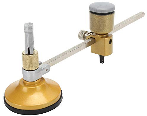 Cyrank Kreis-Glasschneider, Glasschneider, Glaskreisschneiden, Saugnapfschneider, 400 Mm, Verstellbarer Zirkeltyp, Glaskreis-Rundschneider Mit Saugnapf, Heim-Hardware