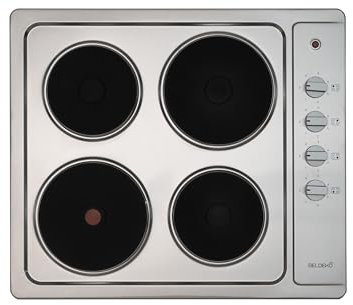 PLAQUE DE CUISSON ÉLECTRIQUE INOX 4 FEUX 5500 W| BELDEKO