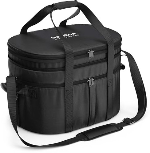 Goldlion Bolsa de transporte compatible con olla de cocción lenta Ninja Crockpot - Funda portátil de viaje - Accesorios para Ninja Foodi Possiblecooker Pro 8.5 cuartos de galón