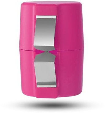 Abridor de huevo s, Cortador de huevos, abridor de cascara de huevo para crudos,NO COCIDOS, Talla de huevos S,M,L (Rosa) (1 Unidad)