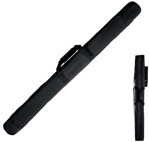 HJHUUA Bolsas de Espada de Doble Capa Negras 122cm,Bolso Negro,Bolsa Espada Impermeable de Tela Oxford,Capacidad para 2 Espadas,Mochila portátil para Espada de Tai chi,bokken,Katana,Regalo