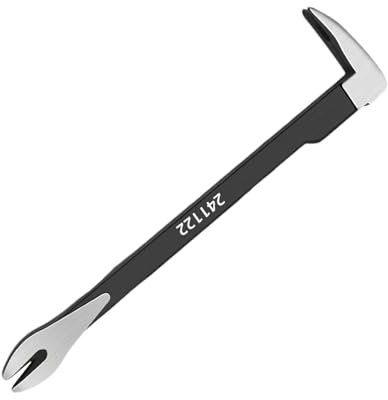 Sirseon Extractor de clavos, palanca plana - Palanca de bolsillo portátil,Alicates extractores de clavos multifuncionales, herramientas de marco para clavos redondos, clavos en hilera, clavos de acero