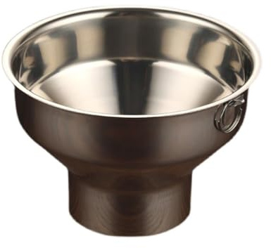 Imbuto grande in acciaio inox 304 a bocca larga for barattoli larghi e regolari, 15 cm(15/6.5cm)