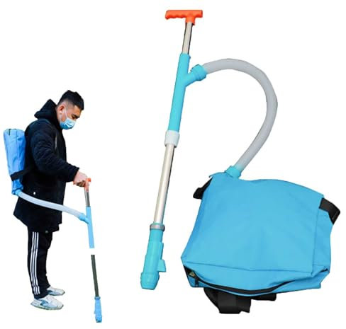 YXHGNNS Spandiconcime Manuale, spandiconcime agricolo Portatile a Zaino Maniglia Flessibile Strumento di Semina da Giardino con seminatrice Portatile per ortaggi e Alberi da Frutta