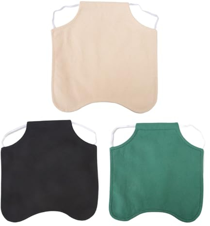 Hühnersaddle für Hühner zum Verlegen - 3 Aufzuchtset für Hühner | Hühnersaddle Freichtzwesten | Warnweste für Hühnersattel wasserdicht | stabile Jacke tran