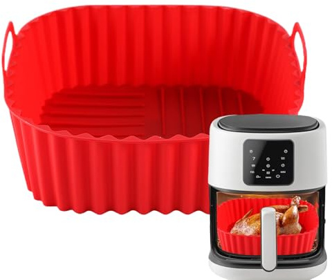 Fryer de aire de grado alimenticio - Molde de silicona de alta temperatura resistente a la torta antiadherente Placa de horno | Cocina Cocina Cocina Gilling Cocinero Interino