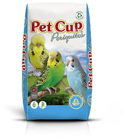 Alimento periquitos PET CUP Saco 20kg, Semillas Naturales para Aves