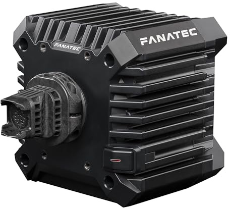 FANATEC Sim Racing CSL DD QR2 Wheel Base – Base Direct Drive 5 Nm, Retour de Force Dynamique, Système QR2 de Déverrouillage Rapide Motorsport – PC