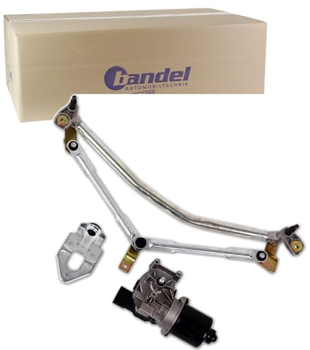 BandelOne enthält Wischergestänge + Wischermotor für Polo 9N Scheibenwischer Motor Frontscheibe