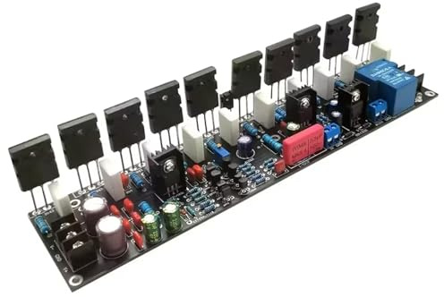 YUGSHNKFC Scheda Amplificatore Stereo Professionale Transistor A1943/C5200 A Canale Singolo da 500 W Forze Motrici Forti per Altoparlanti Grandi Dimensioni Amplificatore Potenza per Altoparlanti