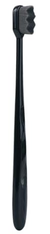 UPKOCH Mikro nano Zahnbürste mit Extraweichen Borsten Schwarz Ergonomischer Griff Effektive Zahnreinigung Antibakterielle Mundpflege Speziell für Empfindliches Zahnfleisch und Tägliche