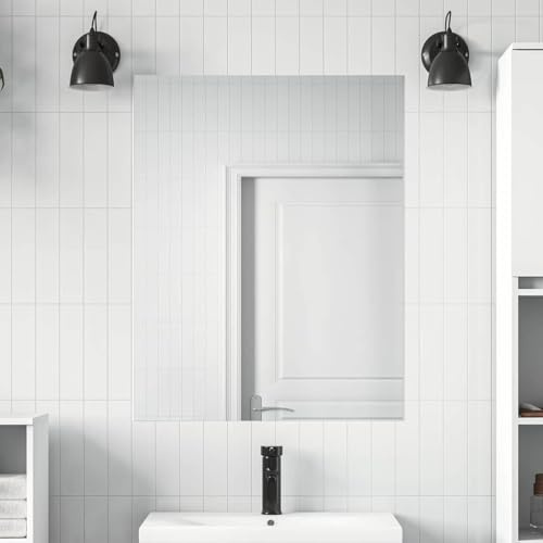 Genérico Película de Espejo Autoadhesiva 90 x 150 cm 2 pcs Plateado Pet, Láminas para Ventana Plata,3394636