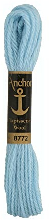 Anchor 4238000-08772 Stickgarne, 100% Wolle, 8772, 10m, 7 Gramm
