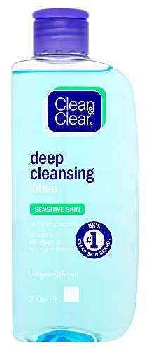 Lotion nettoyante Clean and Clear Sensitive - 200 ml
