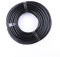 Paor 10 Meters Black Micro Irrigation Tube I.D 4mm/O.D 6mm for Gardening Watering