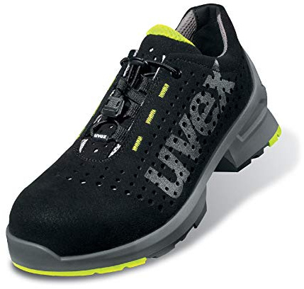 Uvex 1 Work Trainers S1 SRC - Safety Shoes - Non-Slip - Metal-Free Toe Cap - for Women & Men - W10 (Narrow Width)