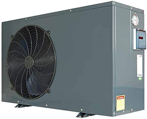 well2wellness Pool Wärmepumpe Mida.Quick 7 On/Off - Poolheizung mit Einer Heizkapazität bis 6,7 kW Plus Winterabdeckung
