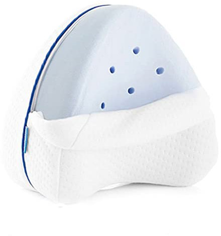 Wonder Pro WP Almohada para Piernas y Rodillas Ayuda a Dormir Leg Pillow, Almohada Ortopédica Rodillas y Articulaciones, Cojín Ergonómico Dormir de Lado, Alivia Dolor Espalda, Cadera y Lumbar