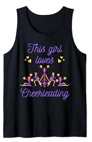 Dieses Mädchen liebt Cheerleading Tank Top