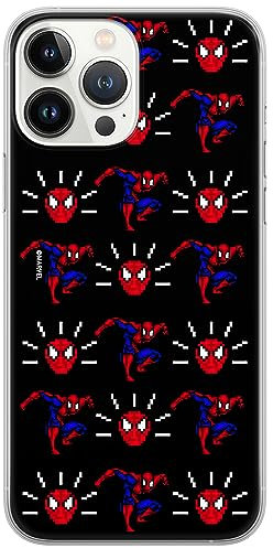 ERT GROUP mobile phone case for Iphone 13 PRO MAX original and officially Licensed Marvel pattern Spider Man 025 optimally adapted to the shape of the mobile phone, case made of TPU