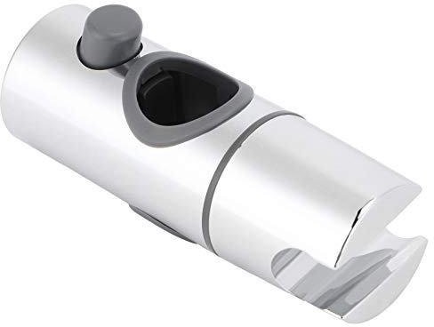 KIMISS Duschkopfhalter-Gleitstange, Handbrausehalterung für Gleitstange, ABS-Duschkopfhalter, Duschkopfhalterung für 25-mm-Gleitstange, Bathroomply