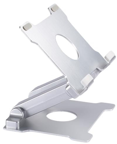 HOMSFOU Support Réglable pour Ordinateur Portable et Tablette Rehausseur Léger avec Base Antidérapante Organisateur de Bureau pour Téléphone et Appareils Divers