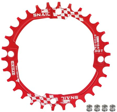 BESNIN 104 BCD Kettenblatt Rund 30/32/34/36/38/40/42/44/46/48/50/52 Zähne Fahrrad Kettenblatt Schmal-breit für 7/8/9/10/11/12-fach MTB, BMX, Mountainbike, Rennrad