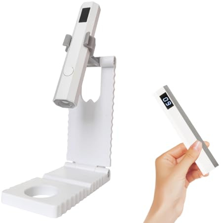 WUSJCOF 1PCS Lampada UV LED Unghie, Mini Lampada LED Unghie, Lampada UV per Unghie, lampada UV LED Unghie Piccola con Supporto, Lampada Unghie UV LED, per Unghie Gel Sciugatura Rapida