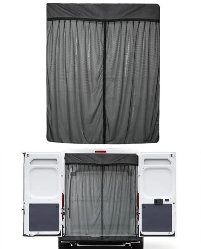 Junhui Magnetischer Insektenschutz für FIAT Ducato/Peugeot Boxer/Citroen Relay 2006-2024, Hintertür Fliegengitter, Auto Heckklappe Magneten Moskitonetze, Fliegengitter Auto Insektennetz, 195 * 170cm