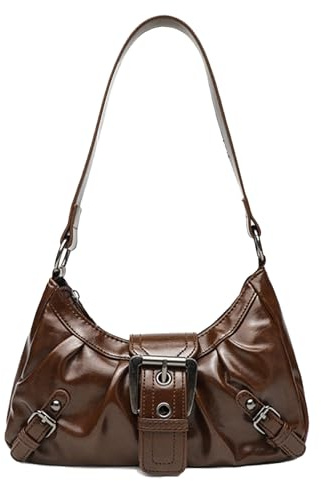 Ausing Handtasche Damen Retro Schultertasche Elegante Umhängetasche | PU-Material,Vintage Stil Y2K ,Handtasche Perfekt für Party Date Alltag