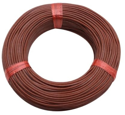 Cable calefactor de fibra de carbono de 100 m con revestimiento de silicona for mantas eléctricas, ropa calefactada y más.(5M)