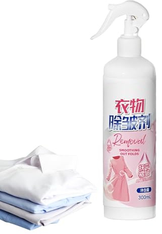 Smooth Clothing Spray – 300ml Fabric Anti-Static Solution | Static Guard Spray For Clothing | Conditioner For Sweaters T-Shirts Coats Suits Pullovers Travel Dorm Use