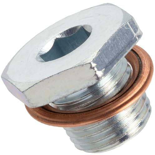 AERZETIX Bouchon de vidange carter d'huile M14x1.25 avec bague d'étanchéité compatible avec numéros OEM 031121/031140