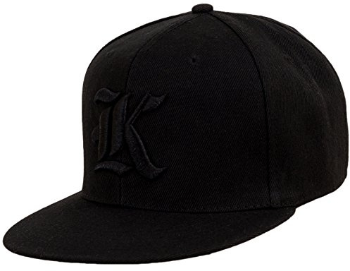 4Säljs barn snapback-keps med upphöjd 3D svart broderi bokstäver baseballkeps hip-hop keps huvudbonad