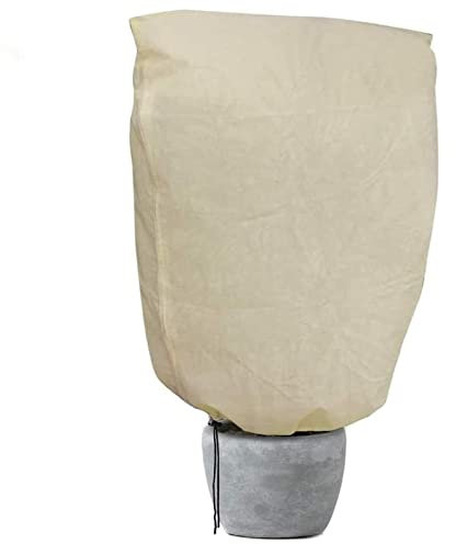 CLLX Voile D'hivernage Plante, Voile Hivernage Olivier, Voile Dhivernage Arbre, Housse De Protection Tomate Citronnier, Housse Hivernage pour Plantes Sac Vegetaux Jardin,180x120cm