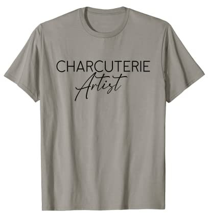Charcuterie Artist – Planche à découper pour fromage et viande T-Shirt
