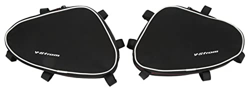 Aramox 2 Stück wasserdichte sturzbügel Taschen Motorrad-Reparaturwerkzeug-Platzierungstasche, Taschen, Rahmenpaket, Reparatur-Werkzeugkasten, Werkzeugtasche, Ersatz für V-Strom DL650 DL1000
