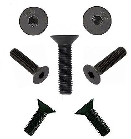 Senkkopfschrauben DIN 965 TORX Edelstahl SCHWARZ M 3 x 10 25 Stück