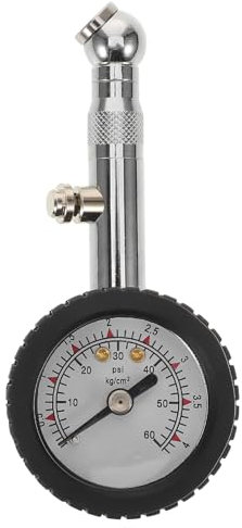 OSALADI Manometro Per Pneumatici Auto Portatile Misuratore Di Pressione Per Pneumatici Con Cassa Resistente Monitoraggio Preciso Per Auto e Camion