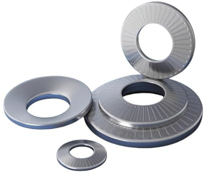 Belleville Washers Conical Disc Spring Cup Washers 304 Stainless Steel,304 Belleville Washers (3/8,20)