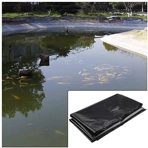 Flexible Black Pond Liner Durable Waterproof Fish Pond Liner Prefabricated for Easy Installation Heavy-Duty Ideal for Backyard Water Gardens