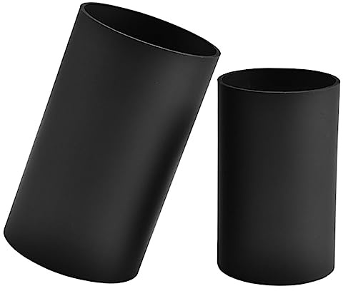 ABOOFAN 2 piezas Soporte para Utensilios de Cocina Bote de Almacenamiento Grande y Pequeño Organizador de Utensilios de Encimera Diseño Vintage y Práctico para Cocinas y Mesas Material