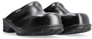 SIKA 54 Comfort Robuster Clog - Breite Passform und Fußbett aus Holz - Ideal für Land- Forstwirtschaft und Fischerei, Leicht- Schwerindustrie, Baugewerbe und Handwerk, Transport und Lager