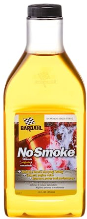 Bardahl 143031 No Smoke Additiv zur Rauchbehandlung für Motoröl, Original-Formel, konzentriert, reduziert Rauch und Verkrustungen der Kerzen, Farbe