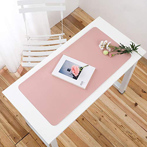 Ruby Lil Tastaturmatte Für Schreibtisch, Anti-Rutsch-Schreibtisch-Auflage-Schutz, Pad Wasserdichtes PU-Leder Schreibtisch Schreiben, Spiele Schreibmaschinentastatur,Rosa,24x 12