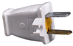 Replacement Part For Fit All Vacuum Cleaner Male Plug With Grip White # compare to part 32-5612-96