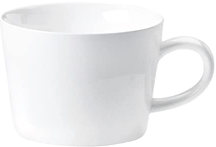 KAHLA 395114A90039C Five Senses Kaffeetasse 0,20 l |weißer Kaffeebecher 200 ml aus Porzellan
