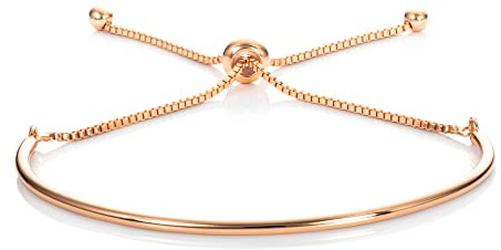 ZAVANA Armreif für Damen und Teenager-Mädchen, niedlicher Armreif mit verstellbarem Schiebeverschluss, niedliche verstellbare Armbänder für Frauen, zierliche Armbänder