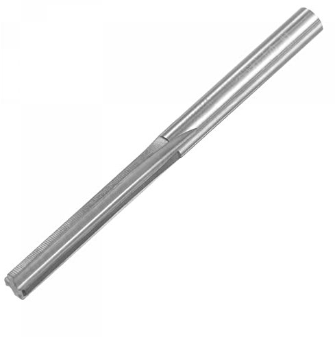 sourcing map Hartmetall Reibahle 4.7 mm, 4 Schneidig, H7 Genauigkeit, Maschinenreibahle für Metall Holz Loch Reiben, Gerade Nut Hochgeschwindigkeitsstahl Werkzeug
