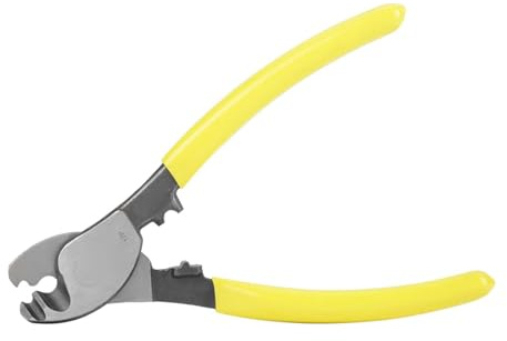 RT-22 6” Wire Cutter, Ck Cable Cutters, Wire Cutters Vanadium Steel Cable Cutter Electric Wire Cutting Pliers Hand Cutting Tool with Anti-slip Plastic Handle
